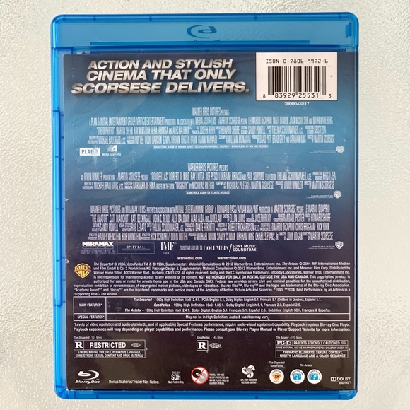 Martin Scorcese Triple Feature: The Departed / Goodfellas / The Aviator - Picture 4 of 6